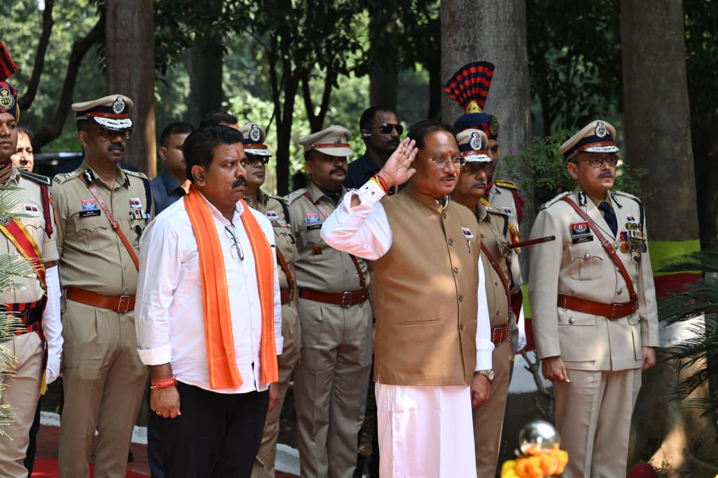 पुलिस स्मृति दिवस: शहीद जवानों के बलिदान को CM साय ने किया नमन, बोले—बस्तर में शांति और विकास का नया अध्याय